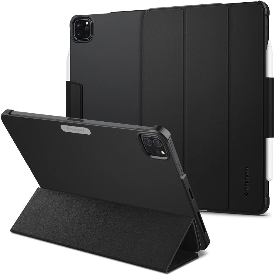 Schutzhülle Spigen Smart Fold Plus für iPad Pro 11 (2022/2021/2020/2018), Air 5/4 gen. 2022/2020, Schwarz