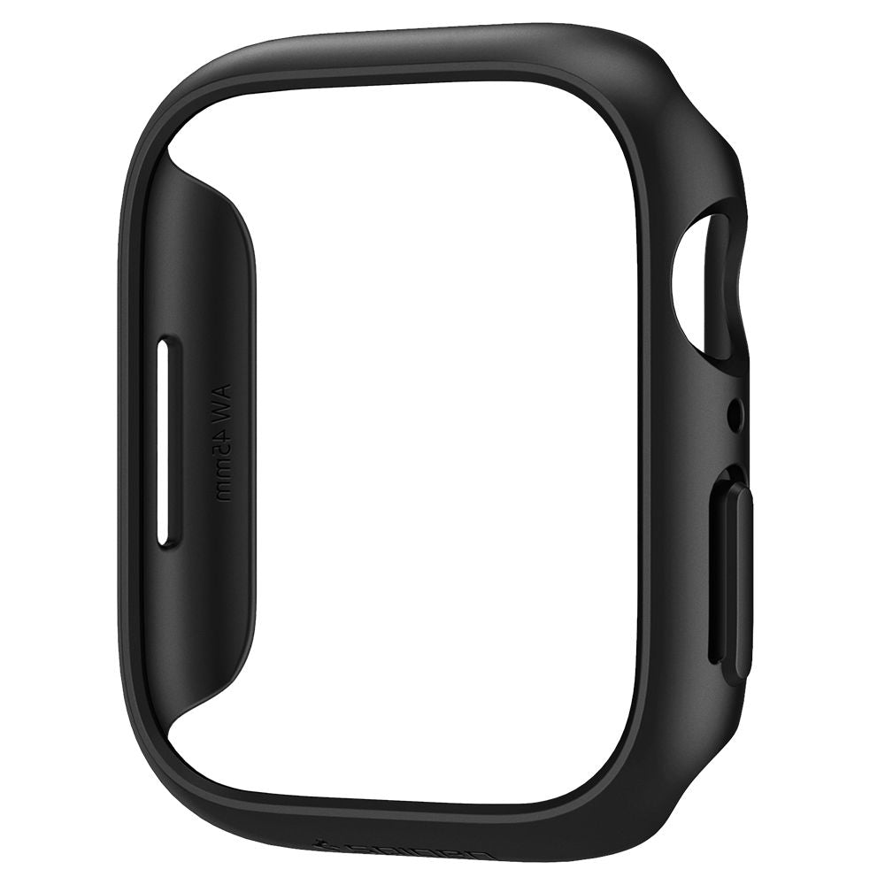 Schutzhülle Spigen Thin Fit für Apple Watch 45 mm, schwarz