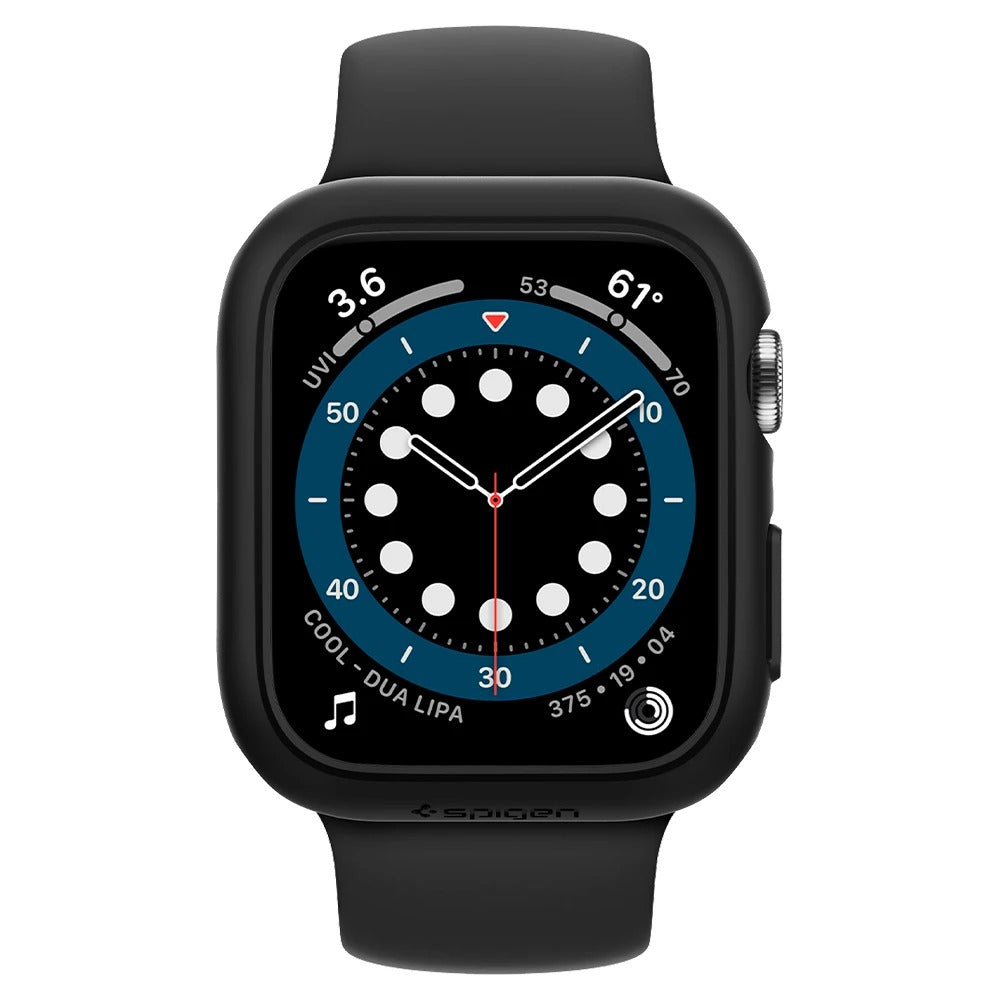 Schutzhülle Spigen Thin Fit für Apple Watch 44mm SE/6/5/4 schwarz
