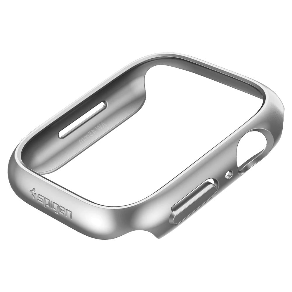 Schutzhülle Spigen Thin Fit für Apple Watch 45 mm, Graphitgrau