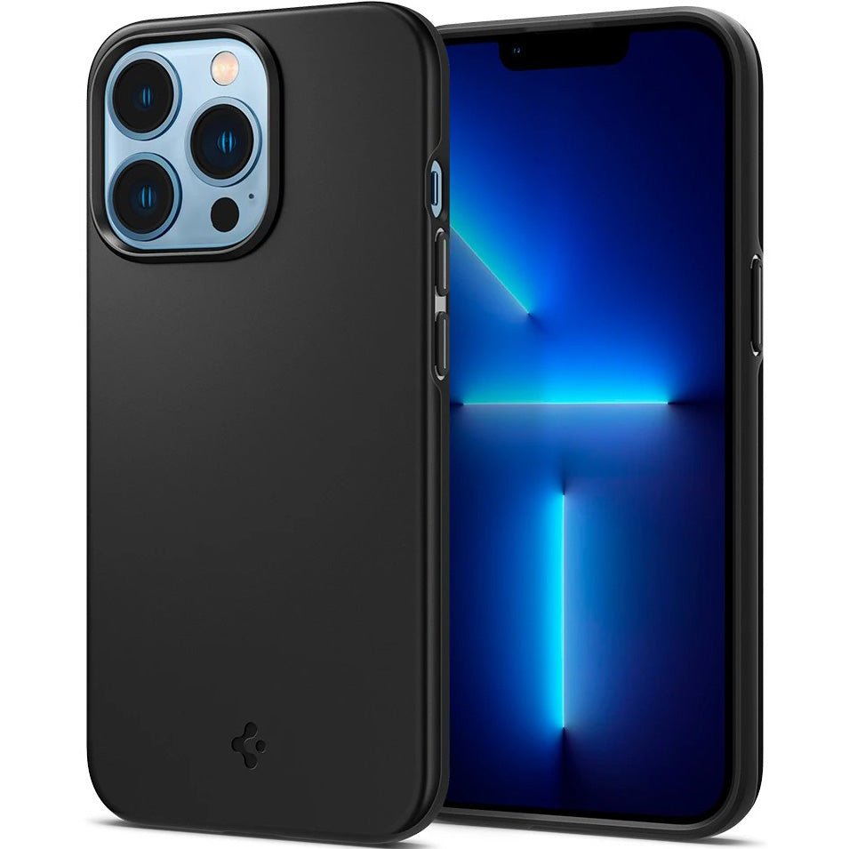 Schutzhülle Spigen Thin Fit für iPhone 13 Pro, Schwarz