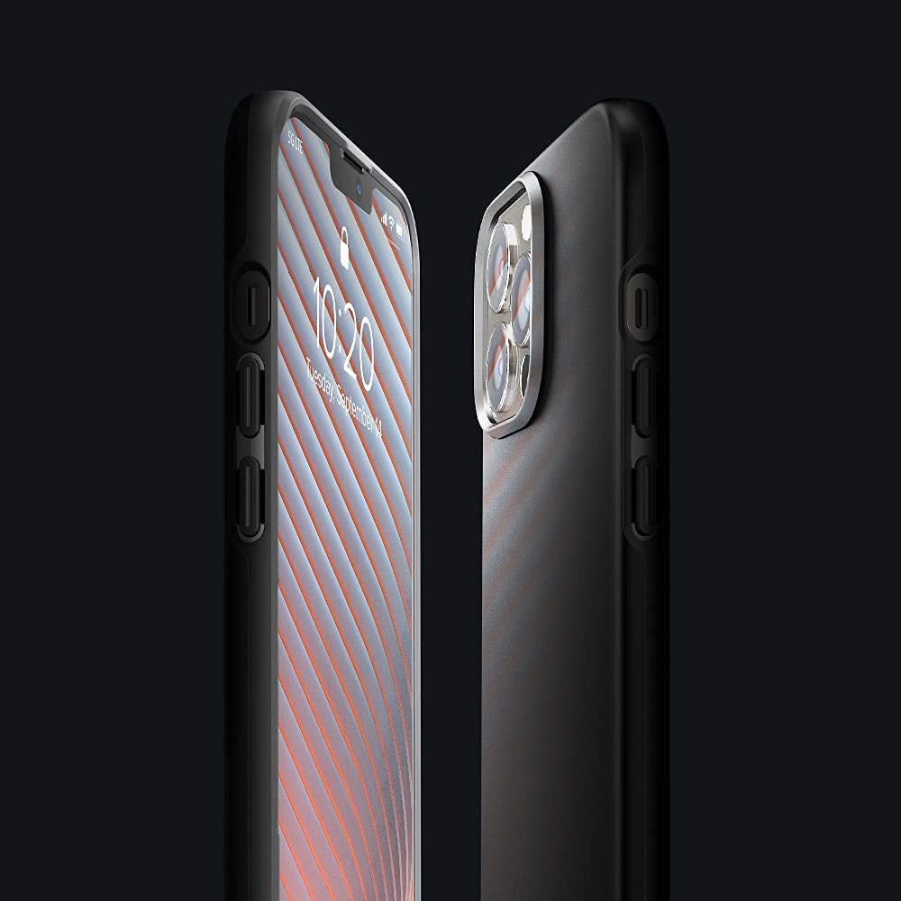 Schutzhülle Spigen Thin Fit für iPhone 13 Pro, Schwarz