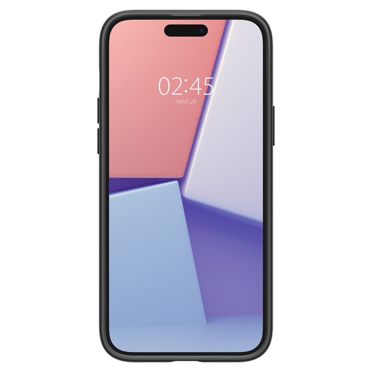 Schutzhülle Spigen Thin Fit für Apple iPhone 15 Plus, Schwarz