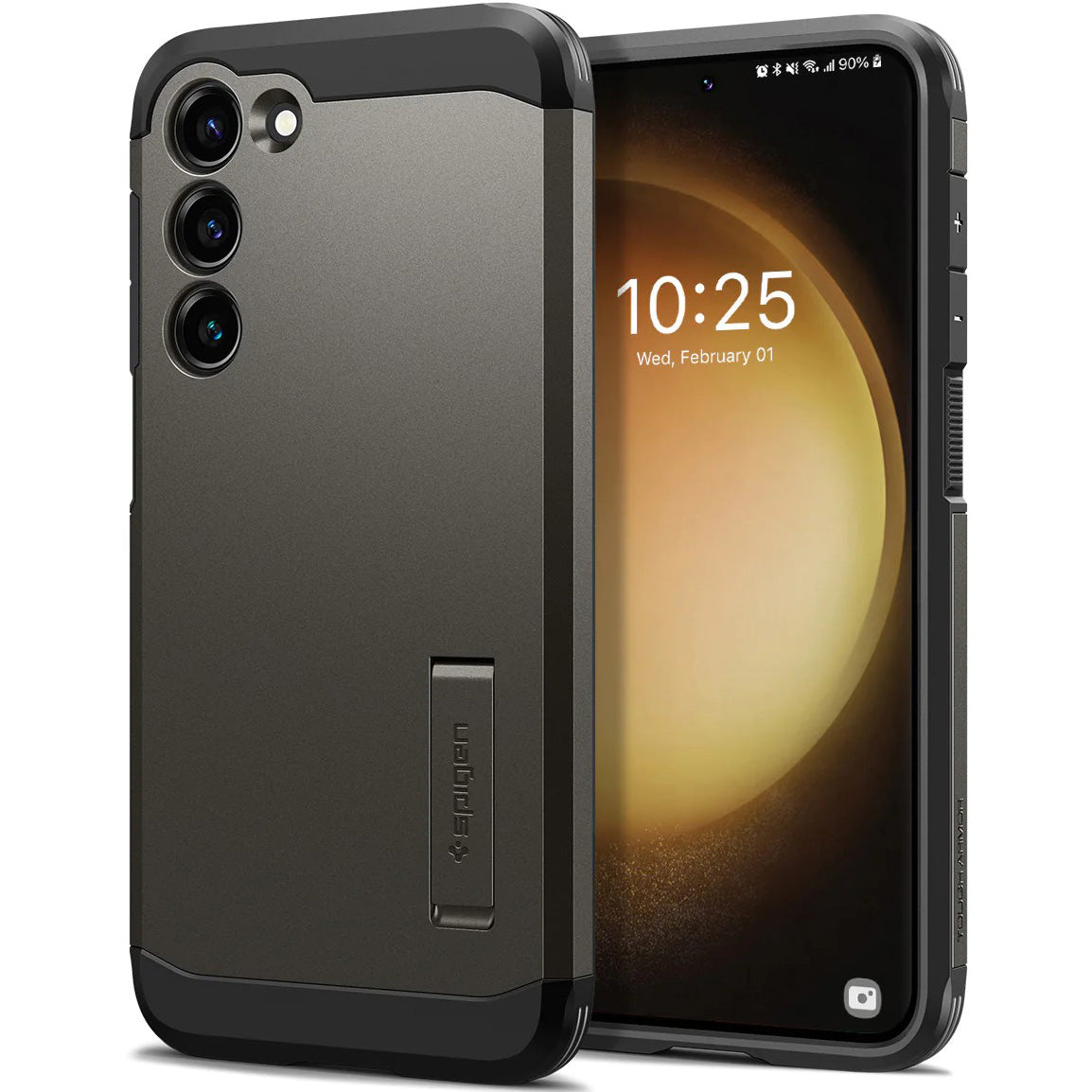 Schutzhülle Spigen Tough Armor für Galaxy S23, Rotguss