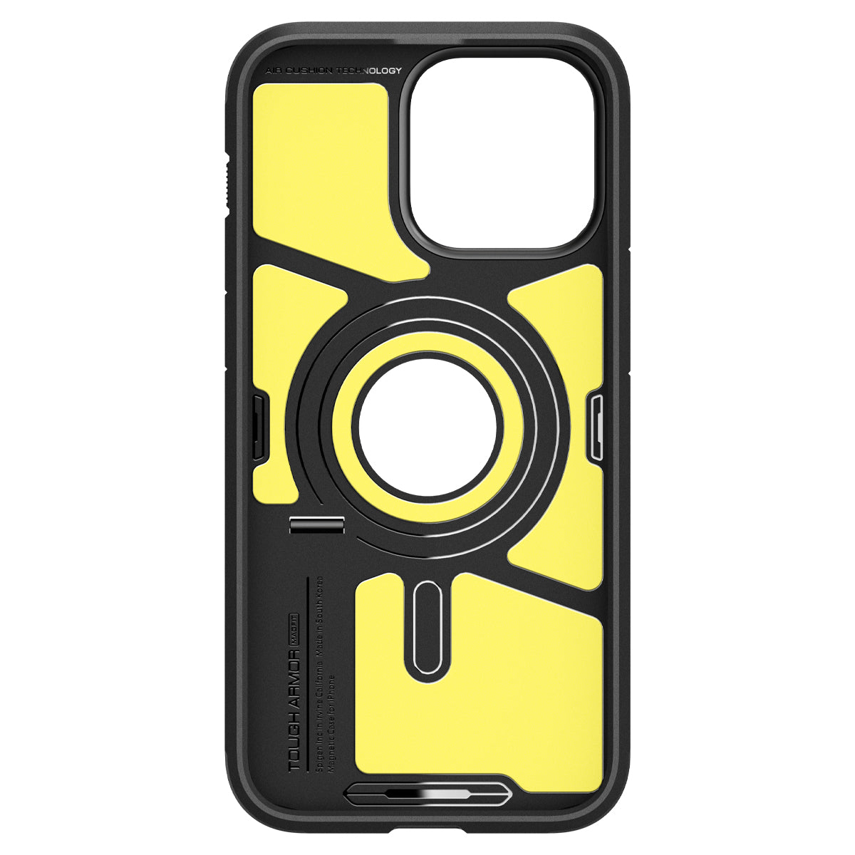 Schutzhülle Spigen Tough Armor Mag mit MagSafe für Apple iPhone 15 Pro, Schwarz