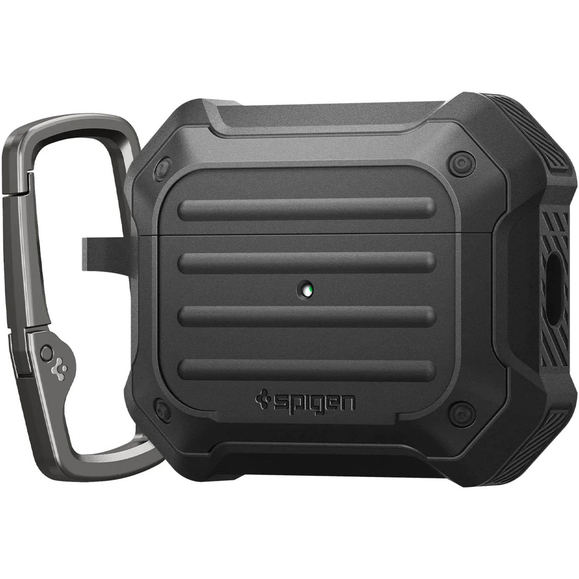 Schutzhülle Spigen Tough Armor Mag mit MagSafe für AirPods Pro 2/1, Schwarz