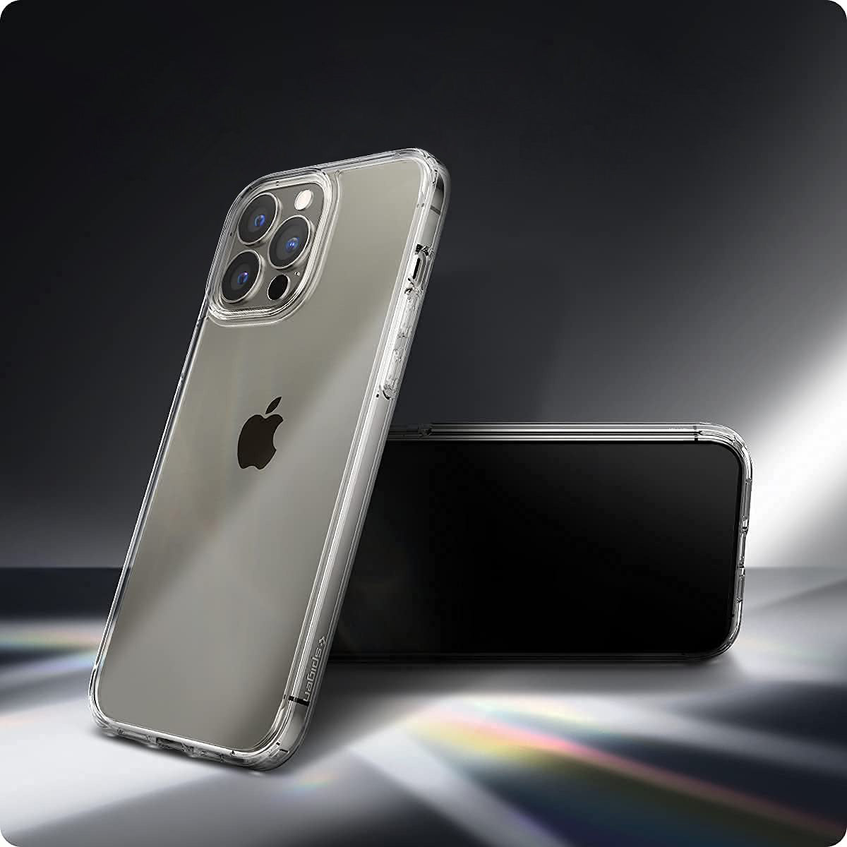 Schutzhülle Spigen Ultra Hybrid für iPhone 13 Pro Max, Transparent