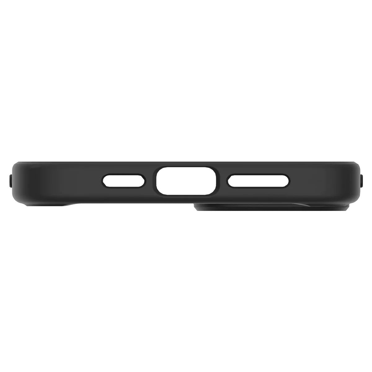 Schutzhülle Spigen Ultra Hybrid für iPhone 14, Transparent/Schwarz