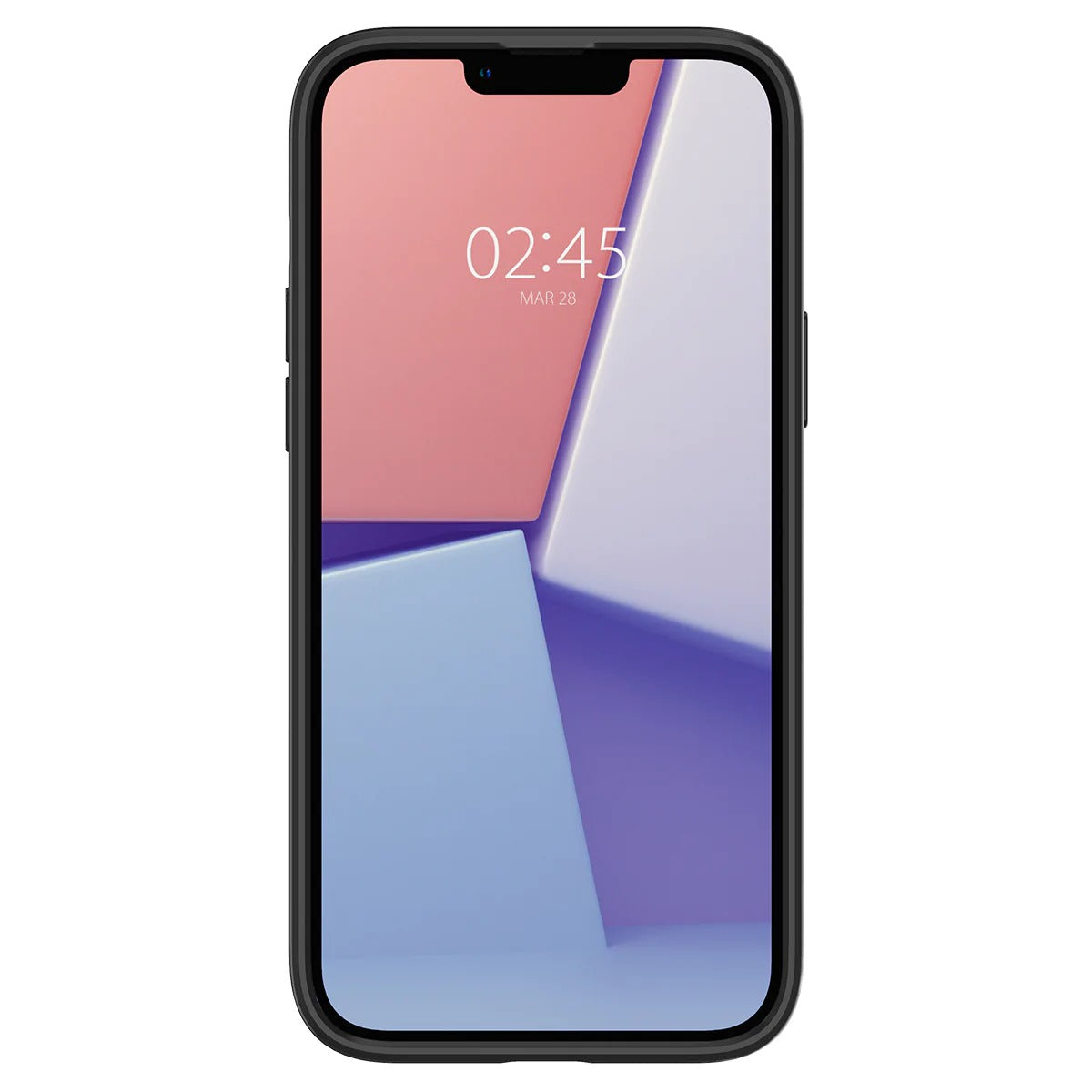 Schutzhülle Spigen Ultra Hybrid für iPhone 14 Plus, Matt Transparent/Schwarz