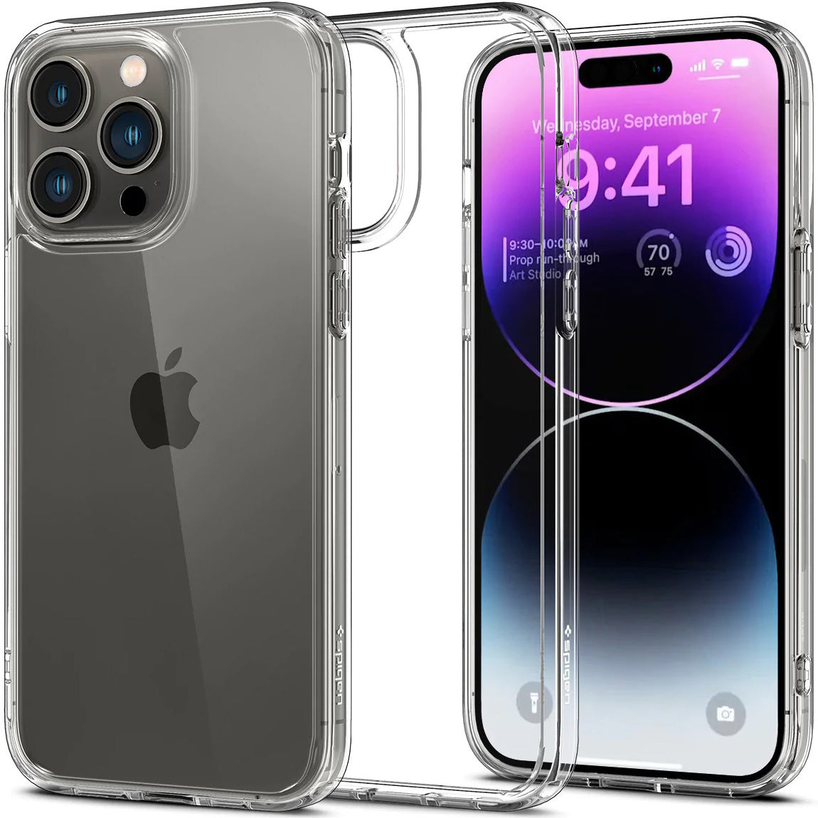 Schutzhülle Spigen Ultra Hybrid für iPhone 14 Pro, Transparent