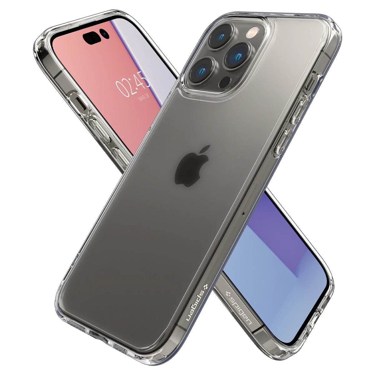 Schutzhülle Spigen Ultra Hybrid für iPhone 14 Pro, Matt-Transparent
