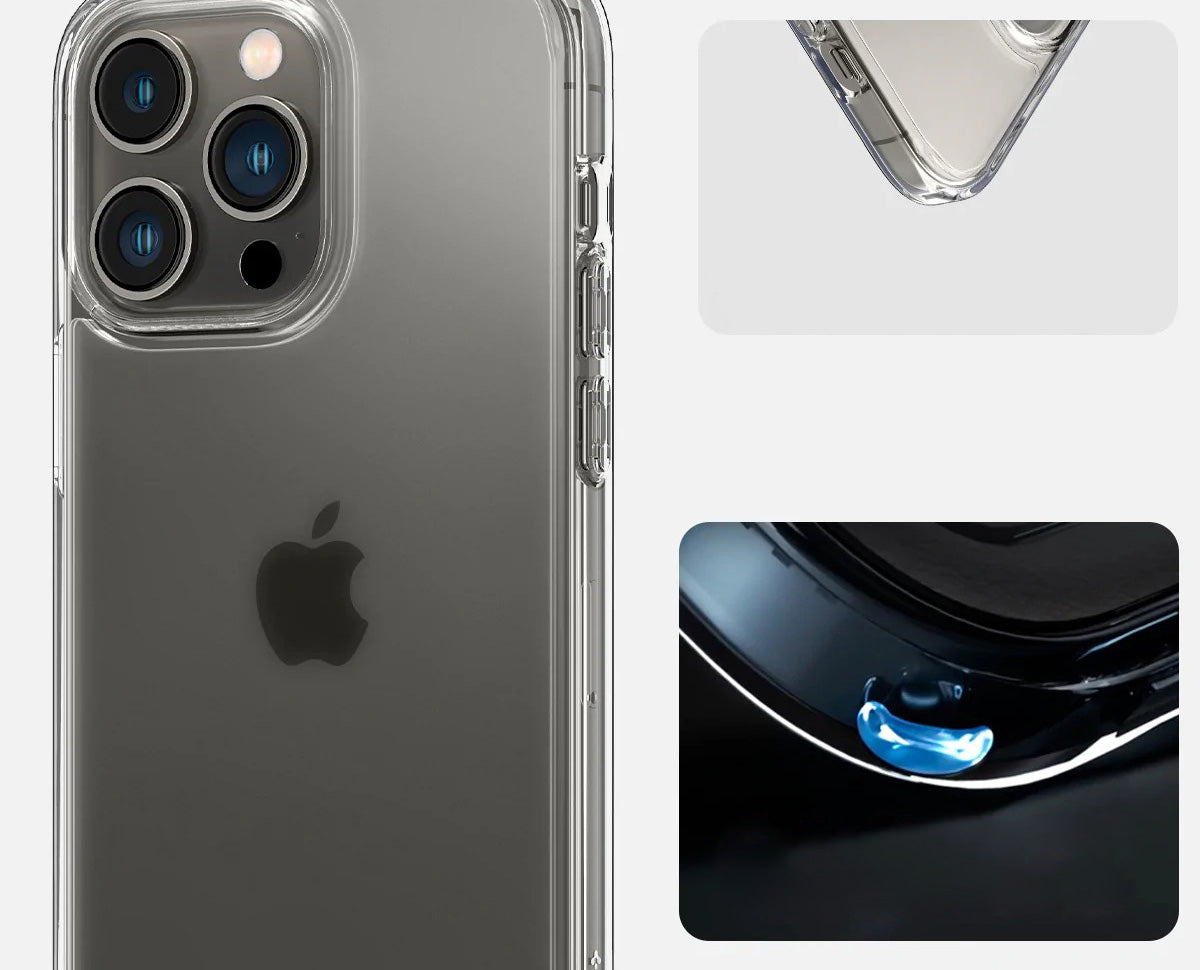 Schutzhülle Spigen Ultra Hybrid für iPhone 14 Pro, Matt-Transparent
