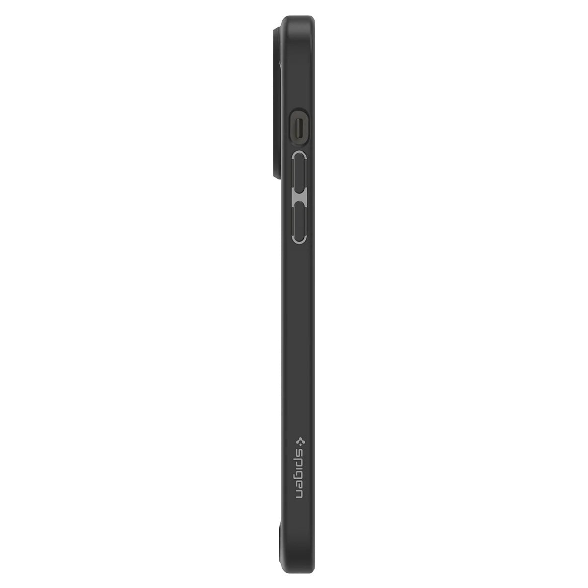 Schutzhülle Spigen Ultra Hybrid für iPhone 14 Pro Max, Transparent/Schwarz