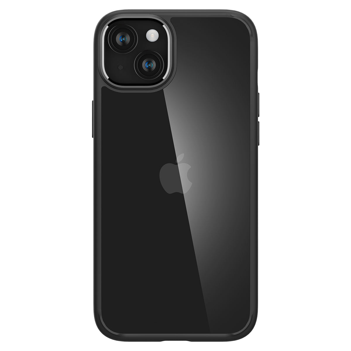 Schutzhülle für iPhone 15, Spigen Ultra Hybrid, Transparent-Schwarz