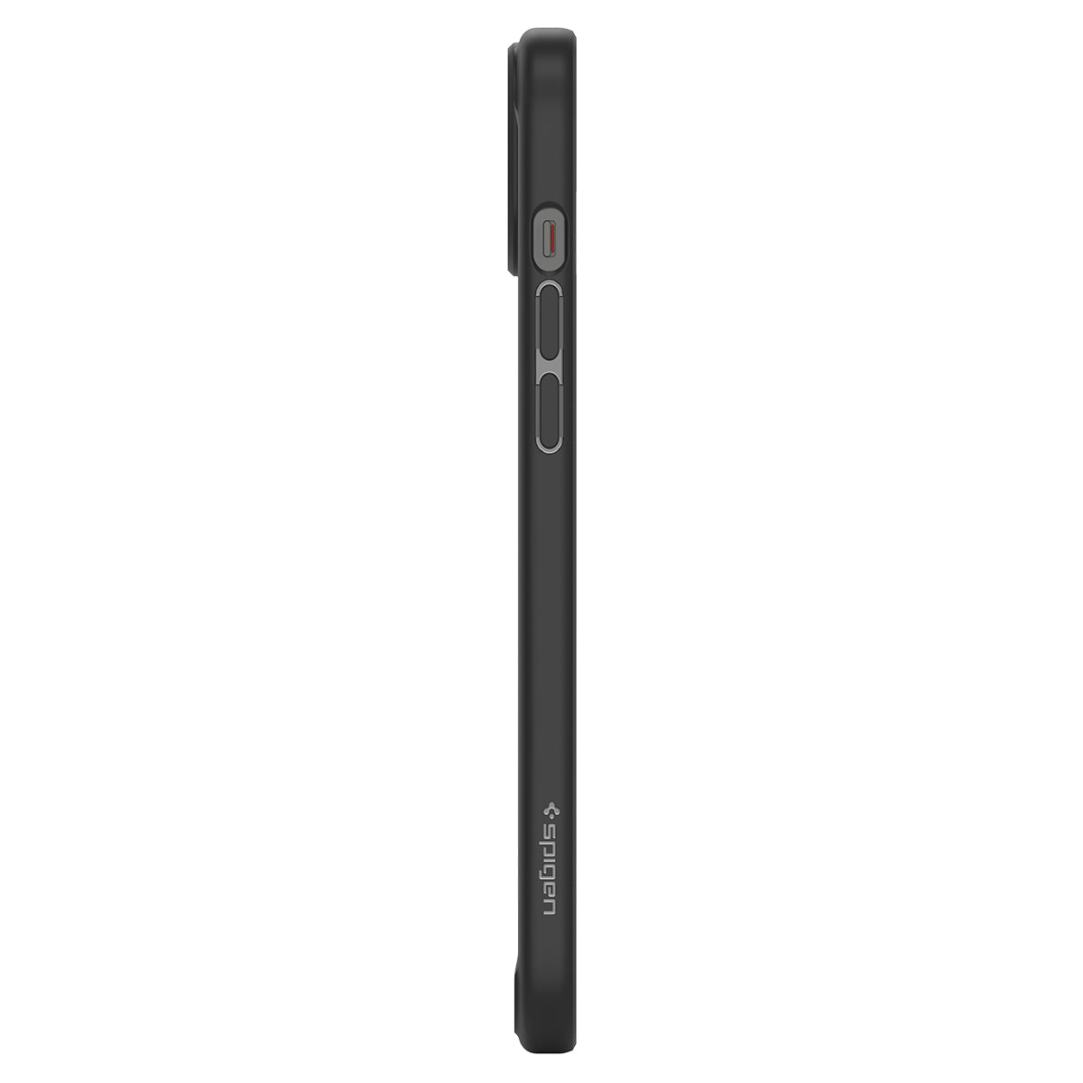 Schutzhülle für iPhone 15, Spigen Ultra Hybrid, Transparent-Schwarz