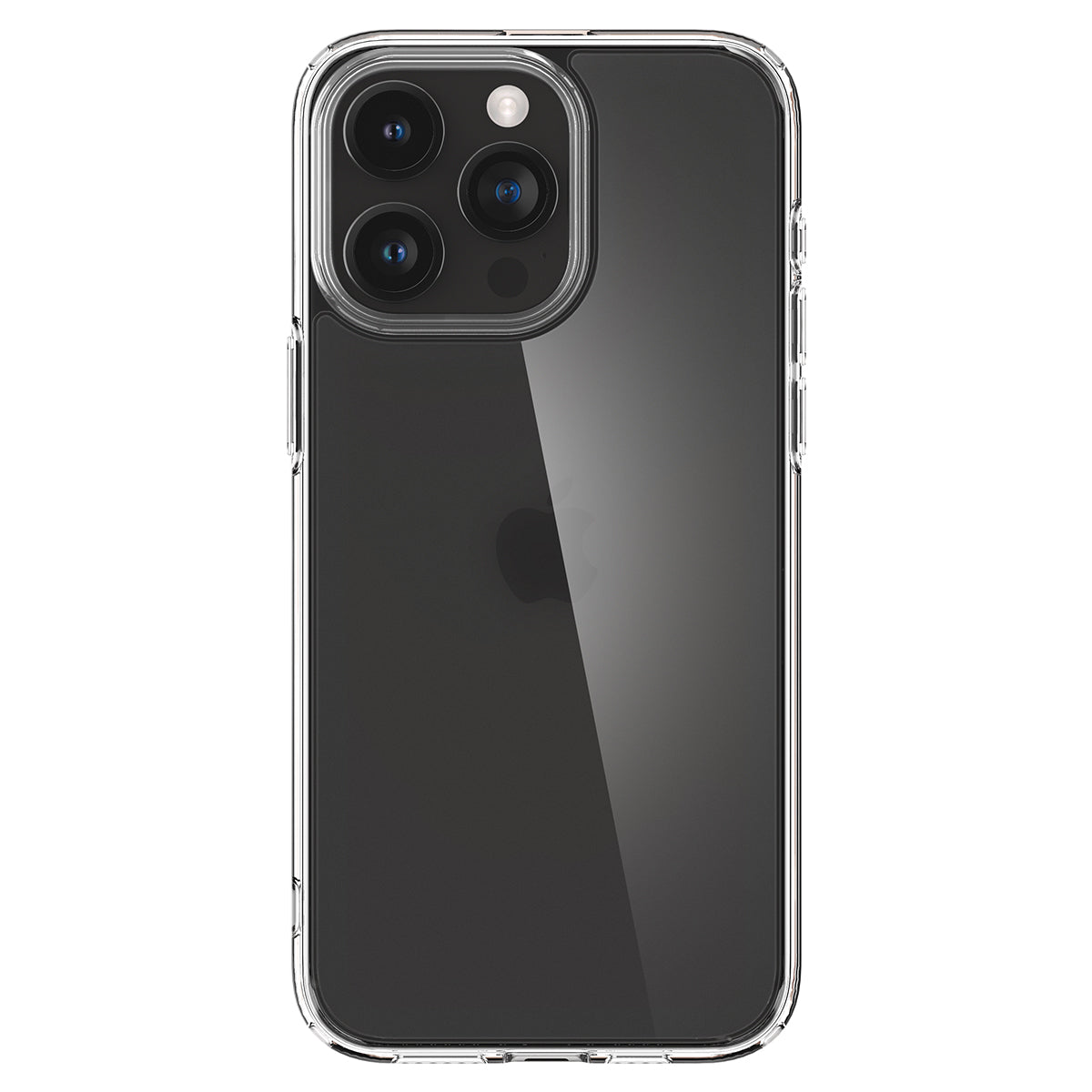 Schutzhülle für iPhone 15 Pro, Spigen Ultra Hybrid, Durchscheinend-Transparent