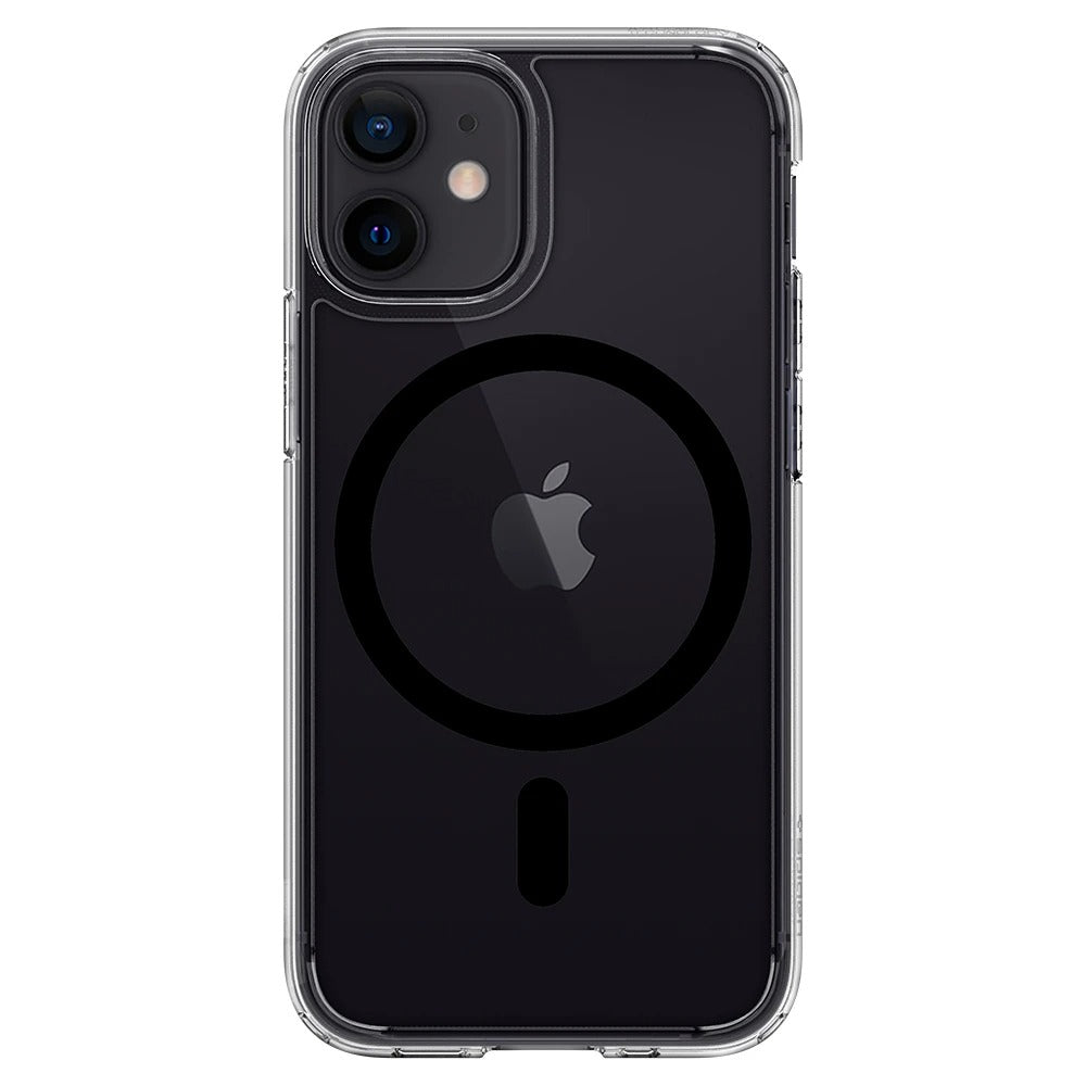 Schutzhülle Spigen Ultra Hybrid Mag MagSafe für iPhone 12 / 12 Pro schwarz
