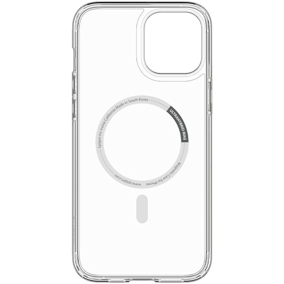 Schutzhülle Spigen Ultra Hybrid Mag MagSafe iPhone 12 / 12 Pro weiß