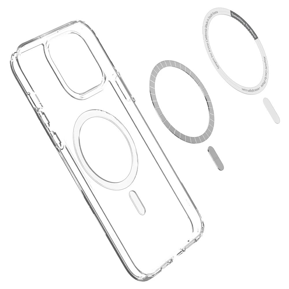 Schutzhülle Spigen Ultra Hybrid Mag MagSafe für iPhone 13 Pro Max, Grau