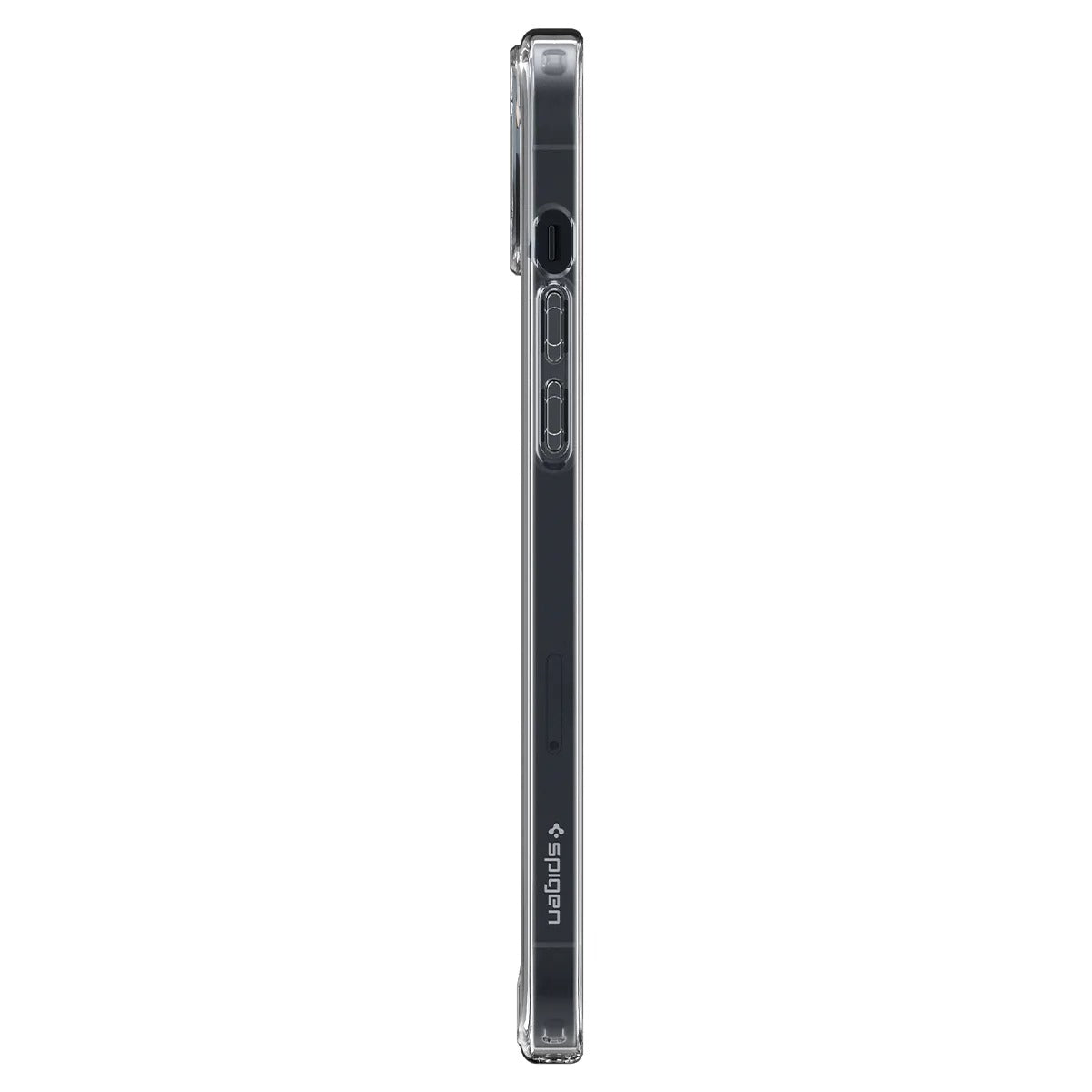 Schutzhülle Spigen Ultra Hybrid Mag mit MagSafe für iPhone 14, Transparent-Weiß