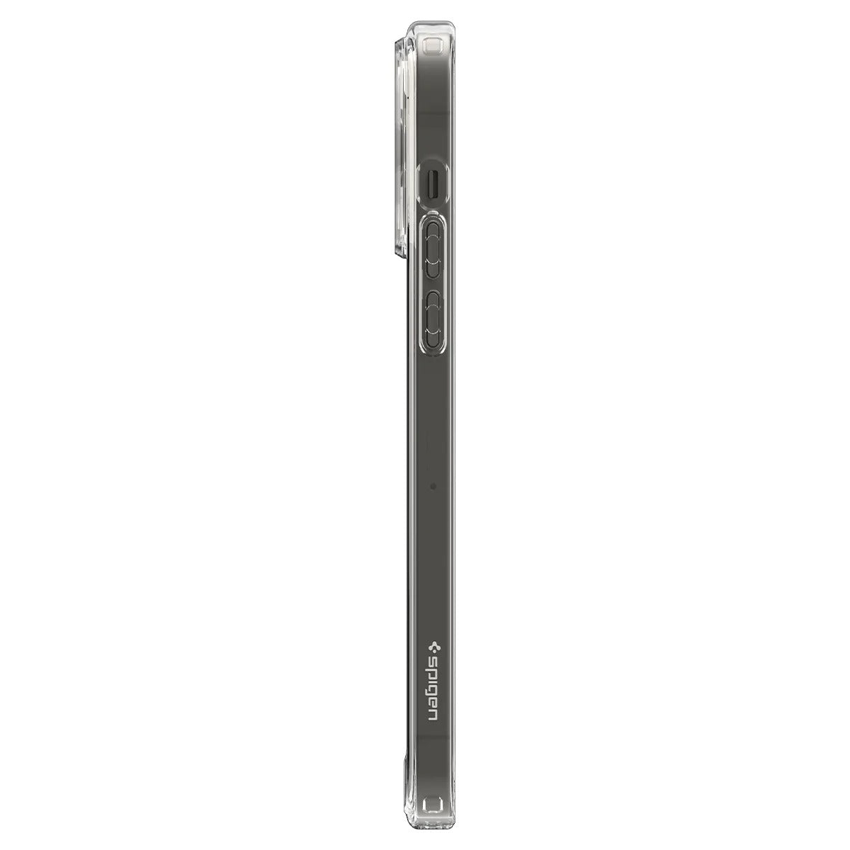 Schutzhülle Spigen Ultra Hybrid Mag mit MagSafe für iPhone 14 Pro, Transparent-Weiß