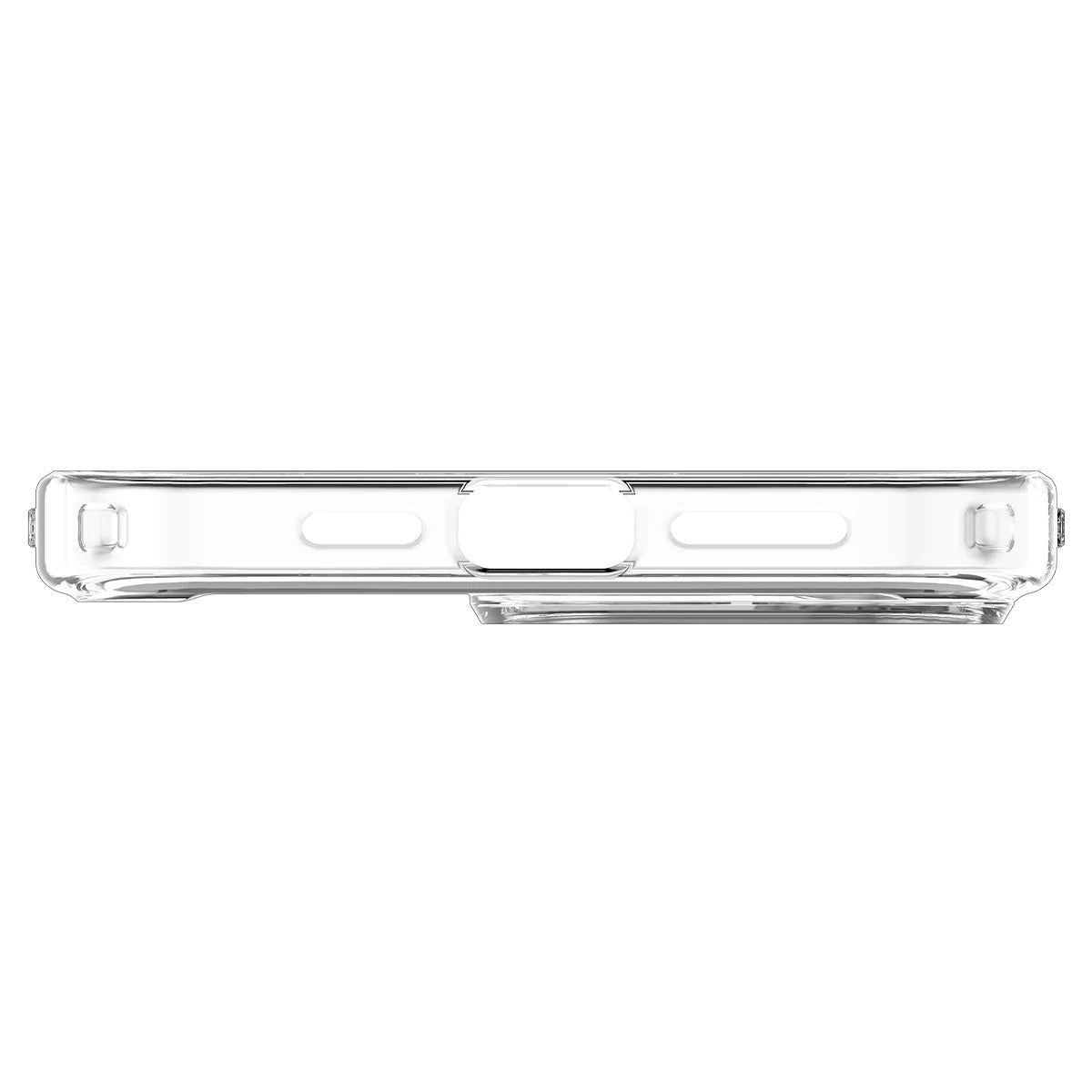 Schutzhülle Spigen Ultra Hybrid Mag mit MagSafe für iPhone 14 Pro, Transparent-Weiß