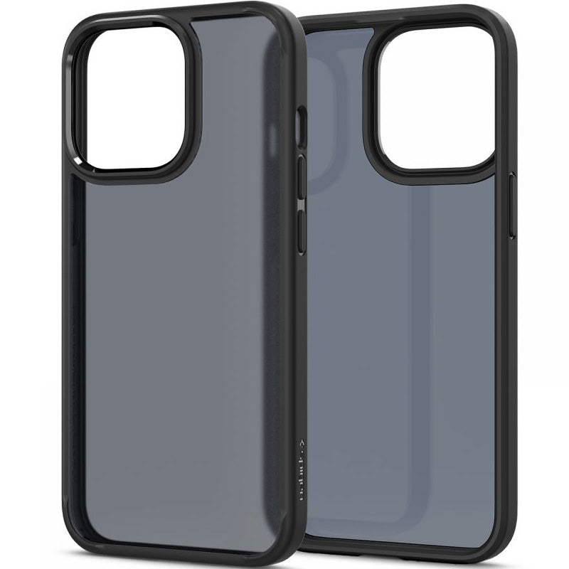 Schutzhülle Spigen Ultra Hybrid Matte für iPhone 13 Pro Max, Schwarz