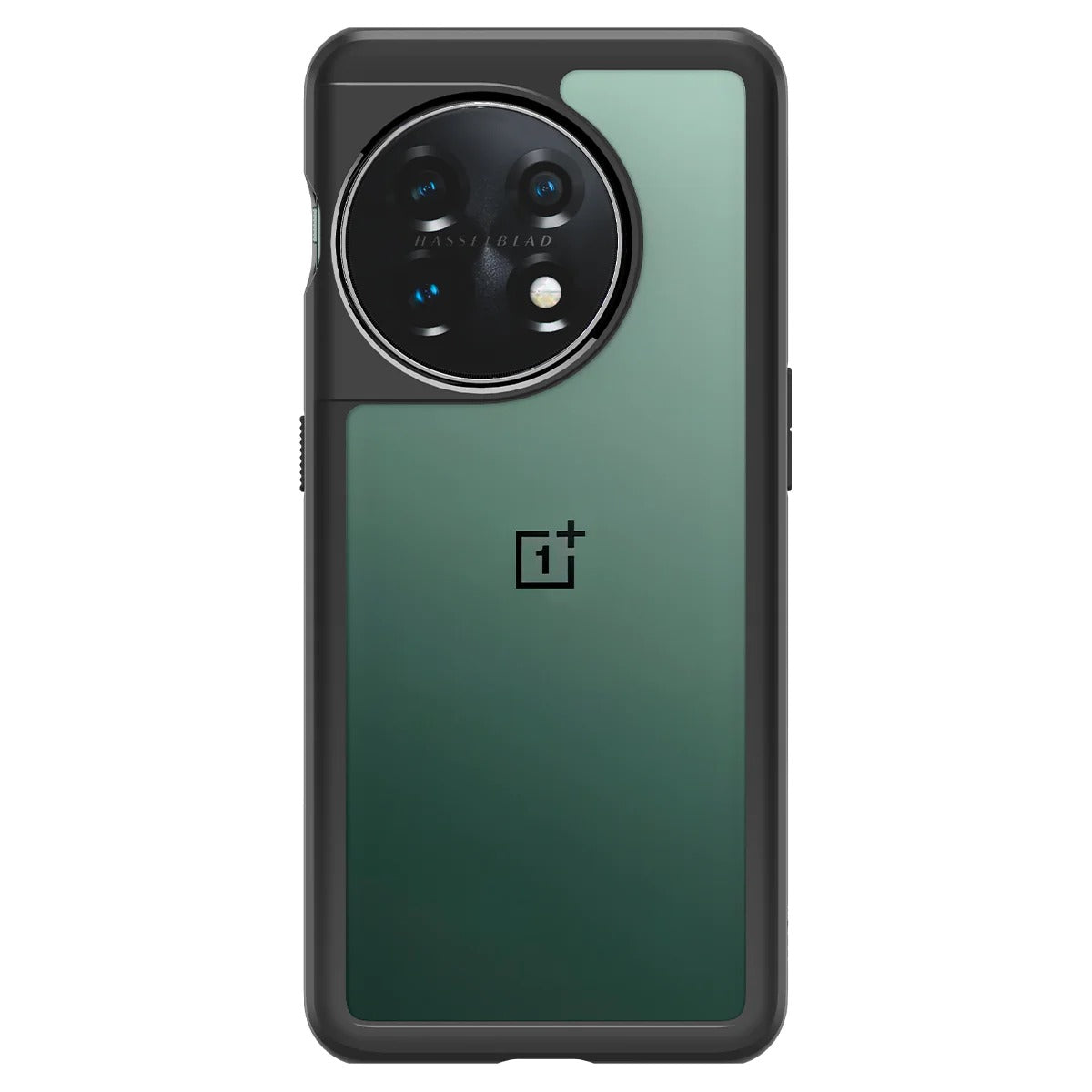 Schutzhülle Spigen Ultra Hybrid für OnePlus 11 5G, Transparent/Schwarz