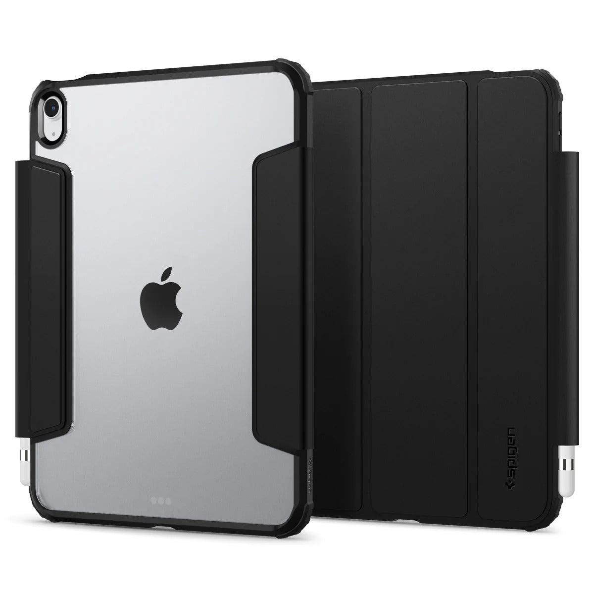 Schutzhülle Spigen Ultra Hybrid Pro für iPad 11 / 10 gen. 2025 / 2022, Schwarz/Transparent