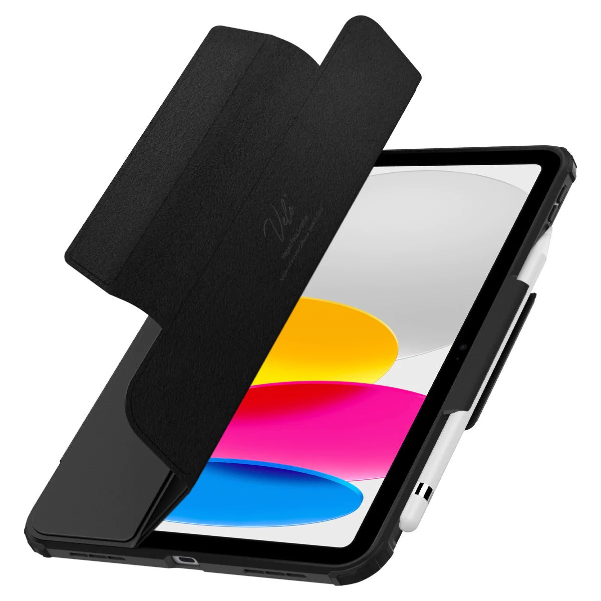 Schutzhülle Spigen Ultra Hybrid Pro für iPad 11 / 10 gen. 2025 / 2022, Schwarz/Transparent