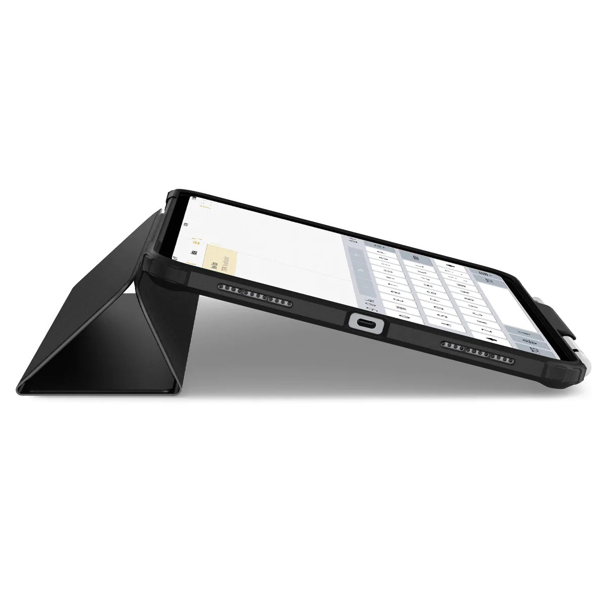 Schutzhülle Spigen Ultra Hybrid Pro für iPad 11 / 10 gen. 2025 / 2022, Schwarz/Transparent