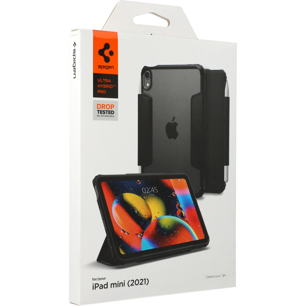 Schutzhülle Spigen Ultra Hybrid Pro für iPad Mini 6 2021, Schwarz