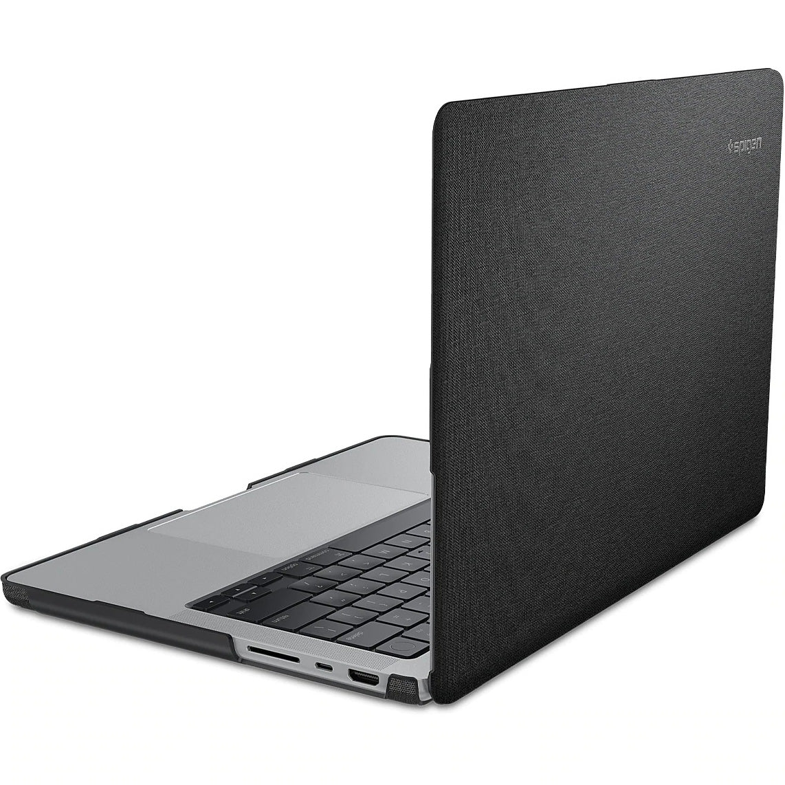 Schutzhülle Spigen Urban Fit für MacBook Pro 16" 2023-2021, Schwarz