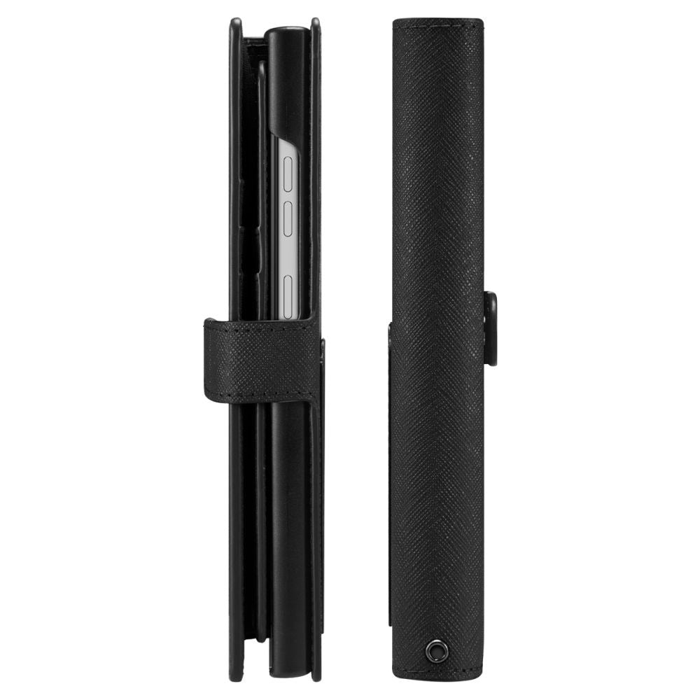 Schutzhülle Spigen Wallet S Plus für Galaxy S23 Ultra, Schwarz