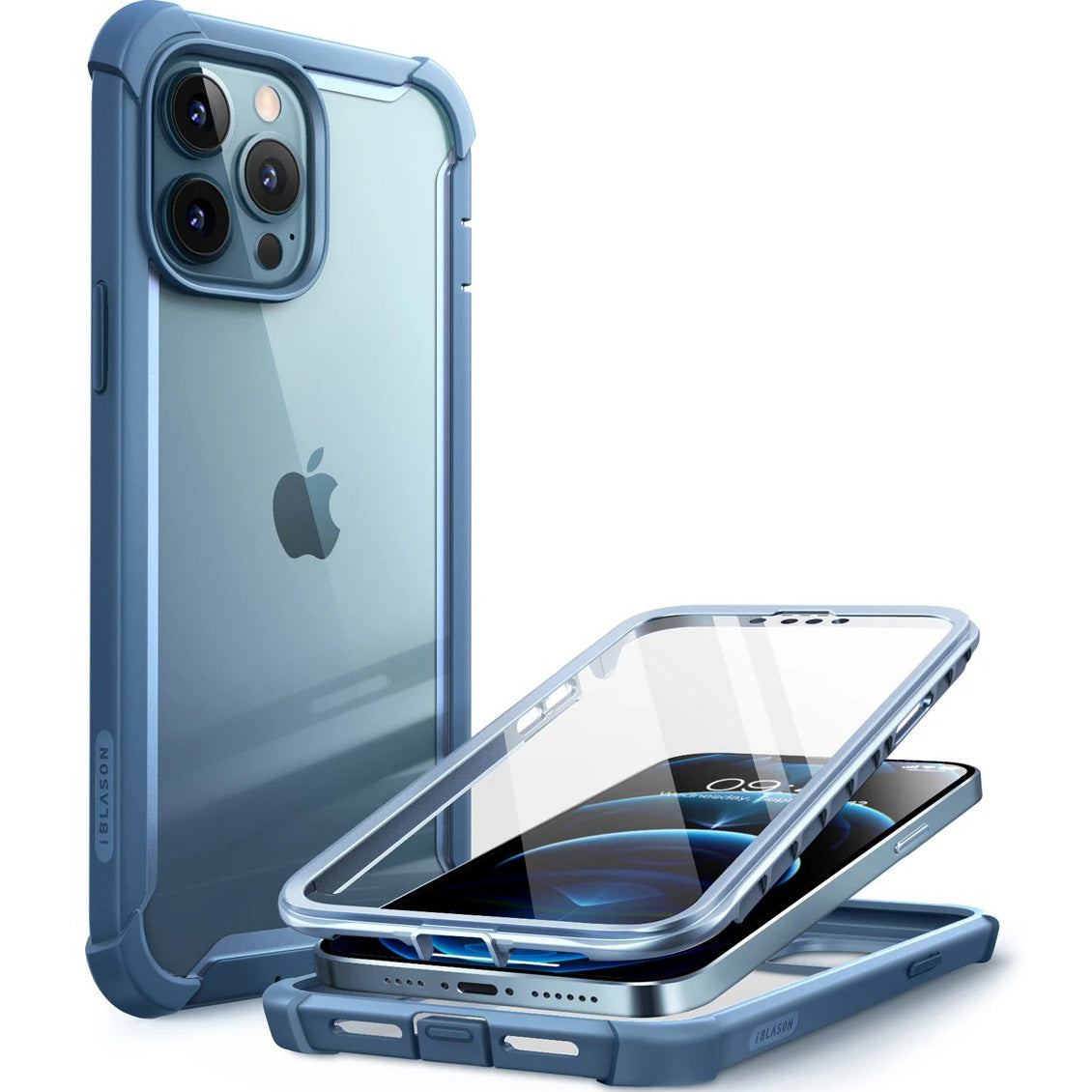 Schutzhülle Supcase i-Blason Ares SP für iPhone 13 Pro, Blau