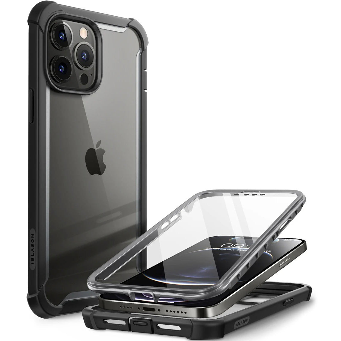 Schutzhülle Supcase i-Blason Ares SP für iPhone 13 Pro Max, Schwarz