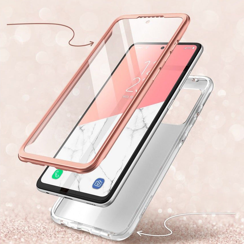 Schutzhülle Supcase i-Blason Cosmo SP für Galaxy A33 5G, Marmor-rosa