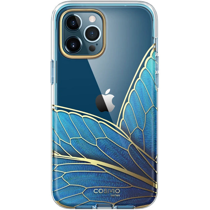 Schutzhülle Supcase i-Blason Cosmo SP für iPhone 12 Pro Max, Butterfly-blau