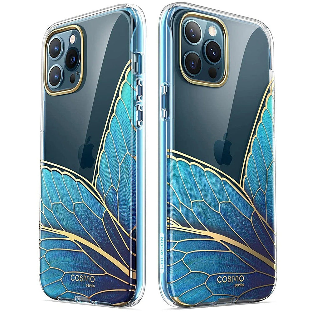 Schutzhülle Supcase i-Blason Cosmo SP für iPhone 12 Pro Max, Butterfly-blau