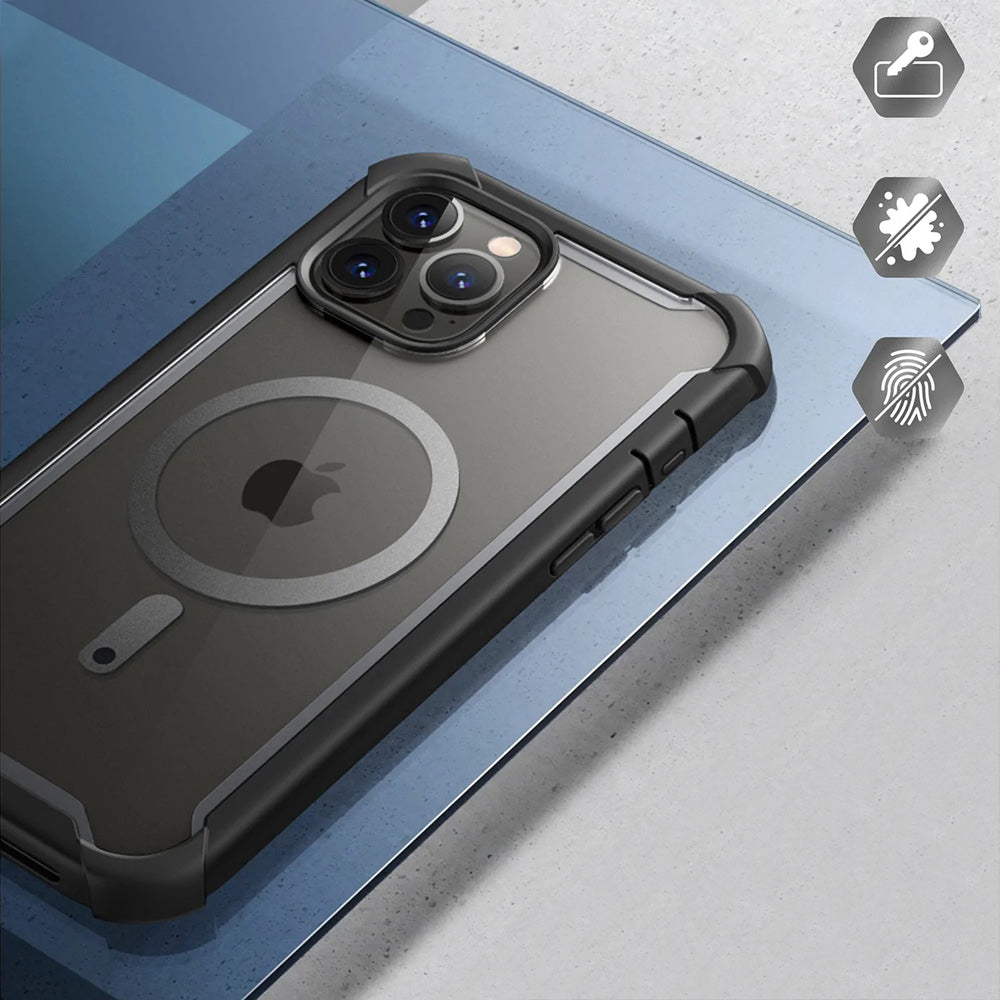Schutzhülle Supcase i-Blason Ares Mag SP mit MagSafe für iPhone 14 Pro Max, Schwarz