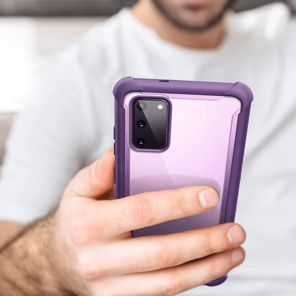 Schutzhülle Supcase i-Blason Ares SP für Galaxy S20 FE violett