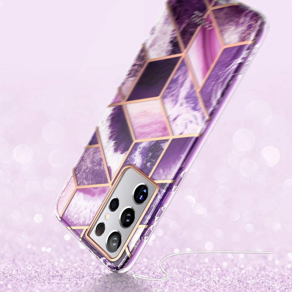 Schutzhülle Supcase i-Blason Cosmo noSP für Galaxy S21 Ultra 5G violett