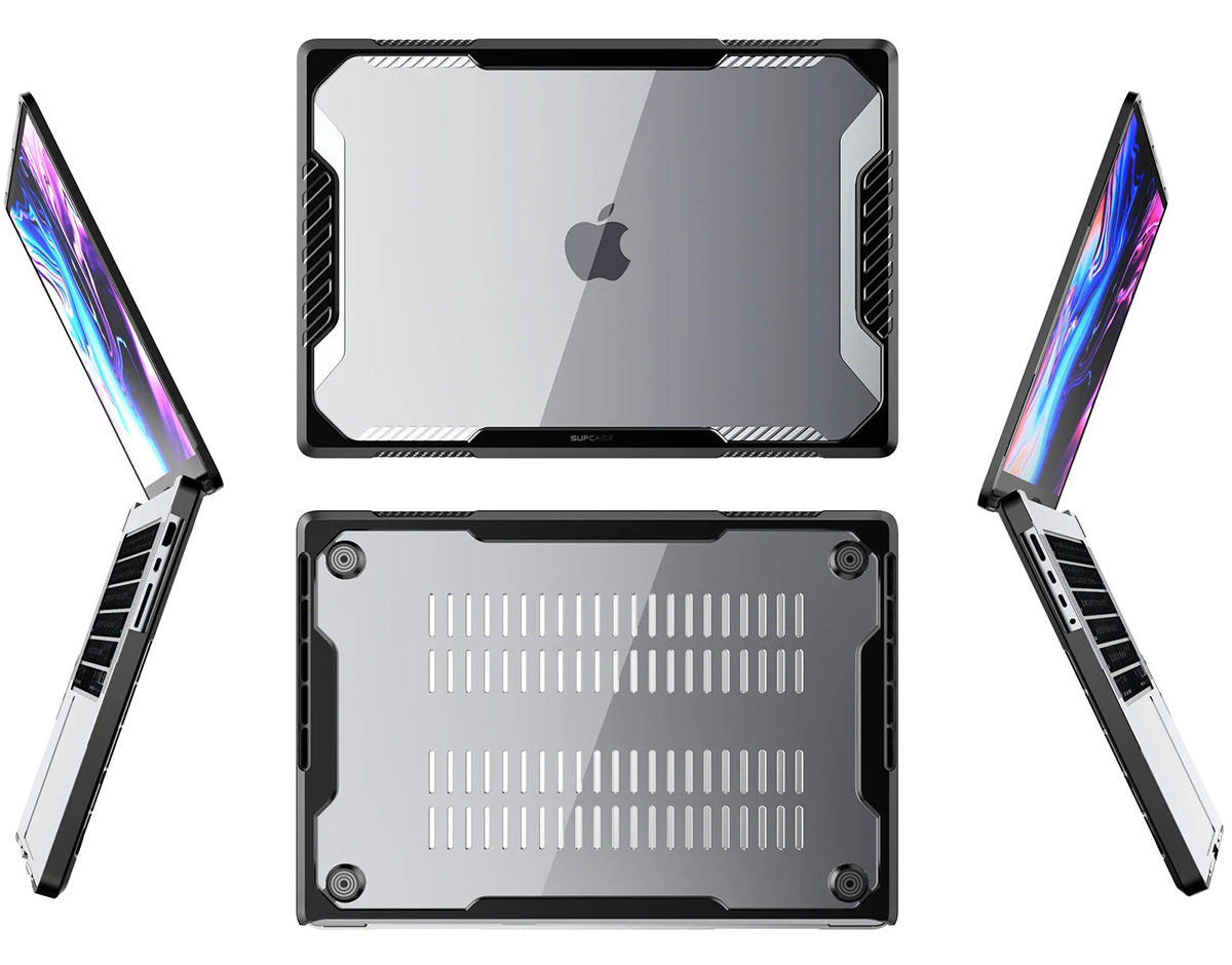 Schutzhülle Supcase Unicorn Beetle UB für MacBook Pro 14 2021-2023, Schwarz