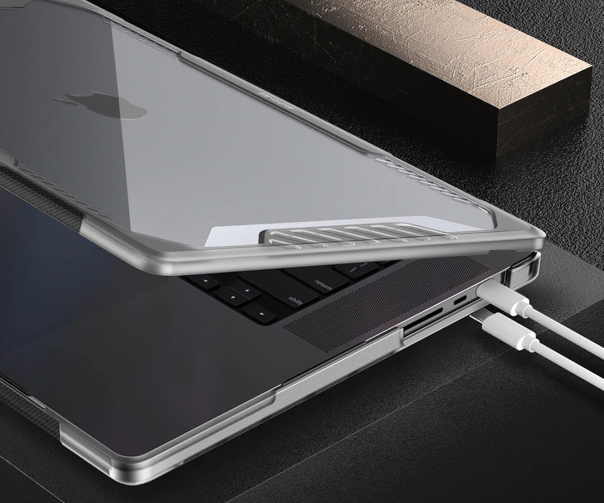 Schutzhülle Supcase Unicorn Beetle UB für MacBook Pro 14 2021-2023, Transparent