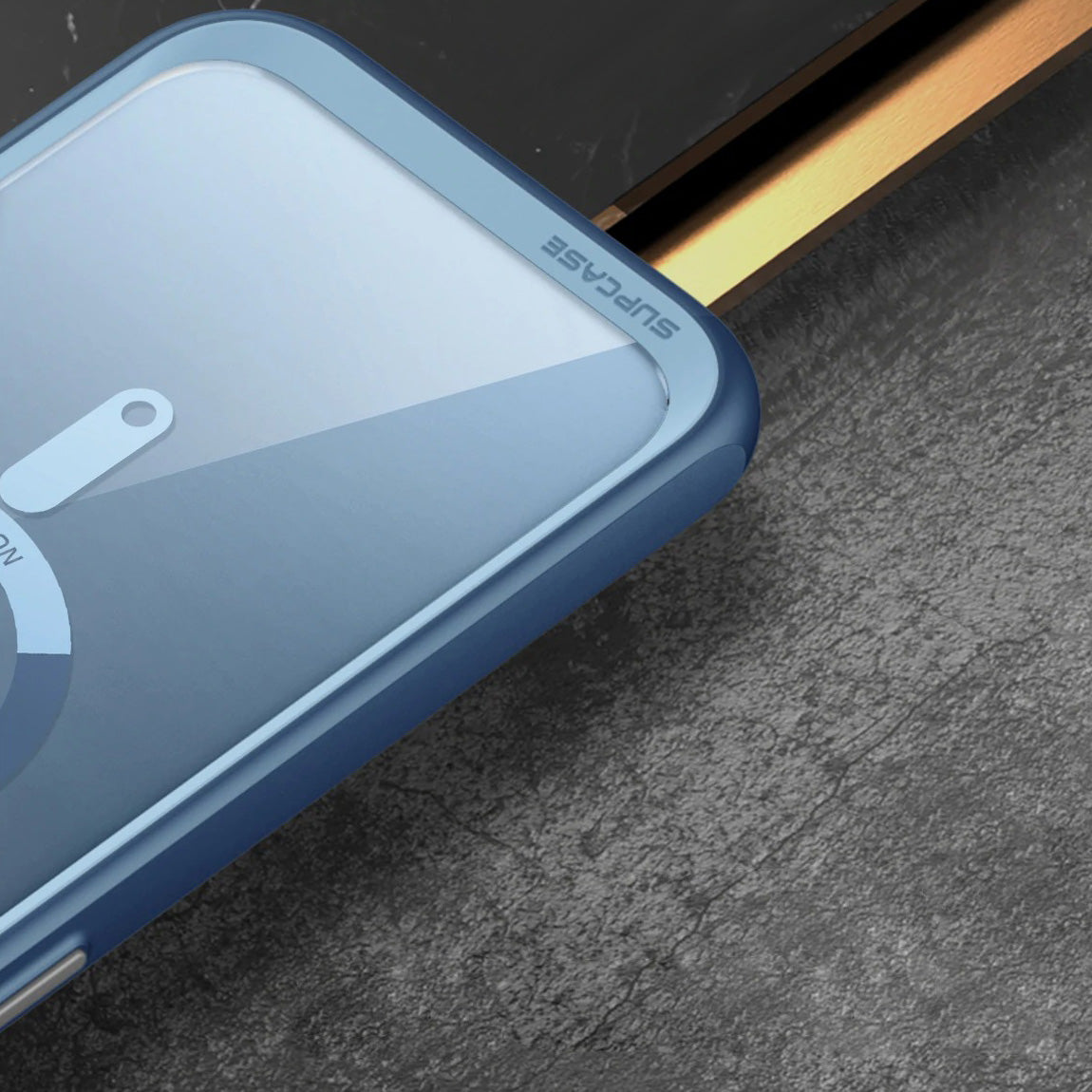 Schutzhülle Supcase UB Mag MagSafe für iPhone 13 Pro, Blau