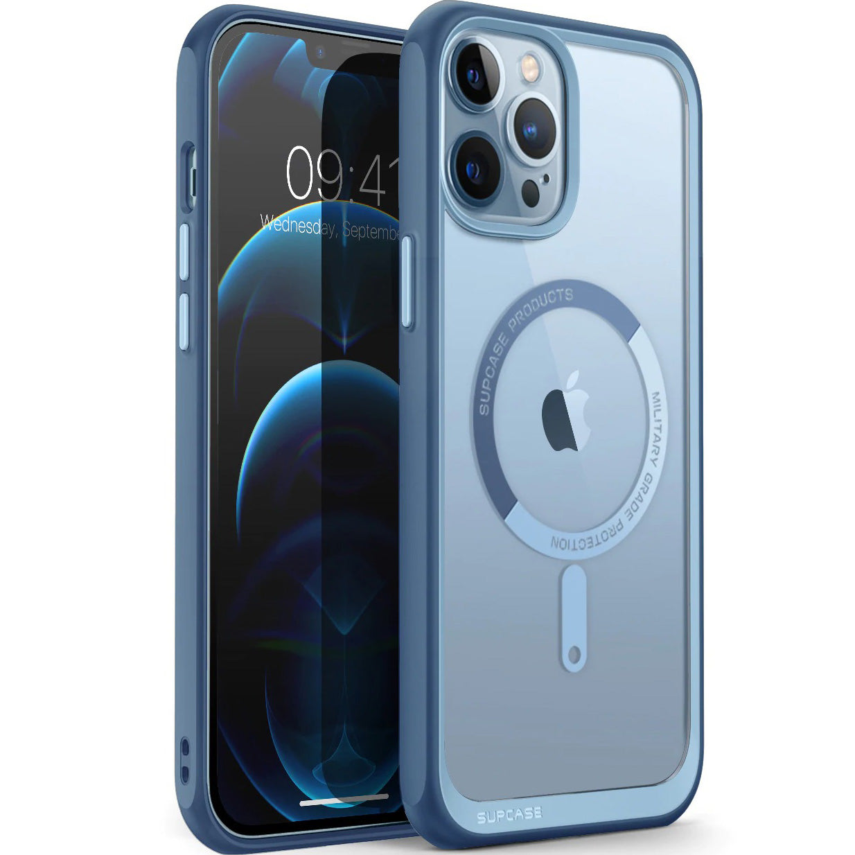 Schutzhülle Supcase UB Mag MagSafe für iPhone 13 Pro Max, Blau