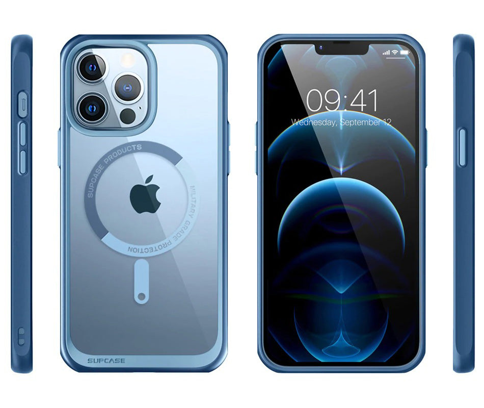 Schutzhülle Supcase UB Mag MagSafe für iPhone 13 Pro Max, Blau