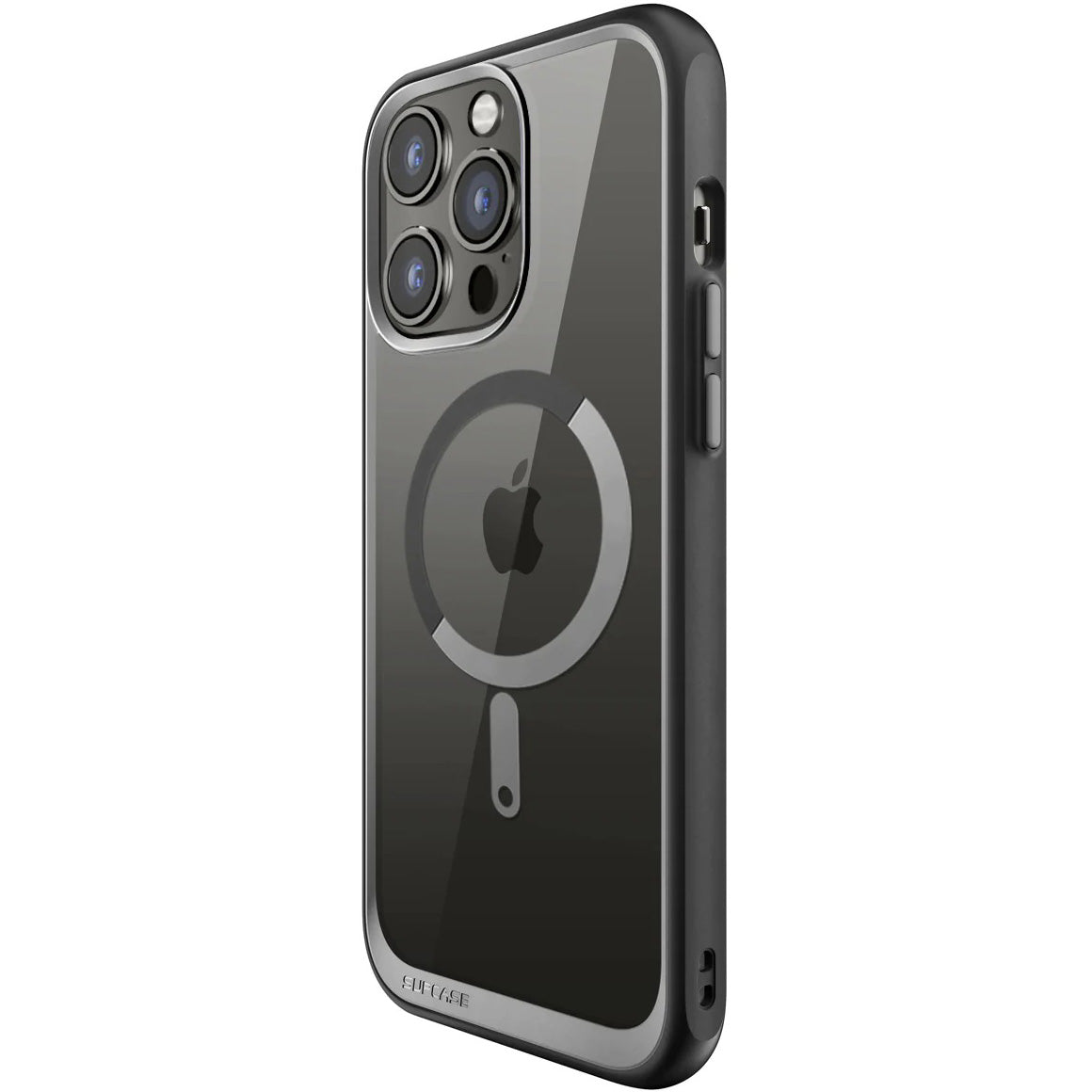 Schutzhülle Supcase UB Mag mit MagSafe für iPhone 14 Pro Max, Transparent-Schwarz