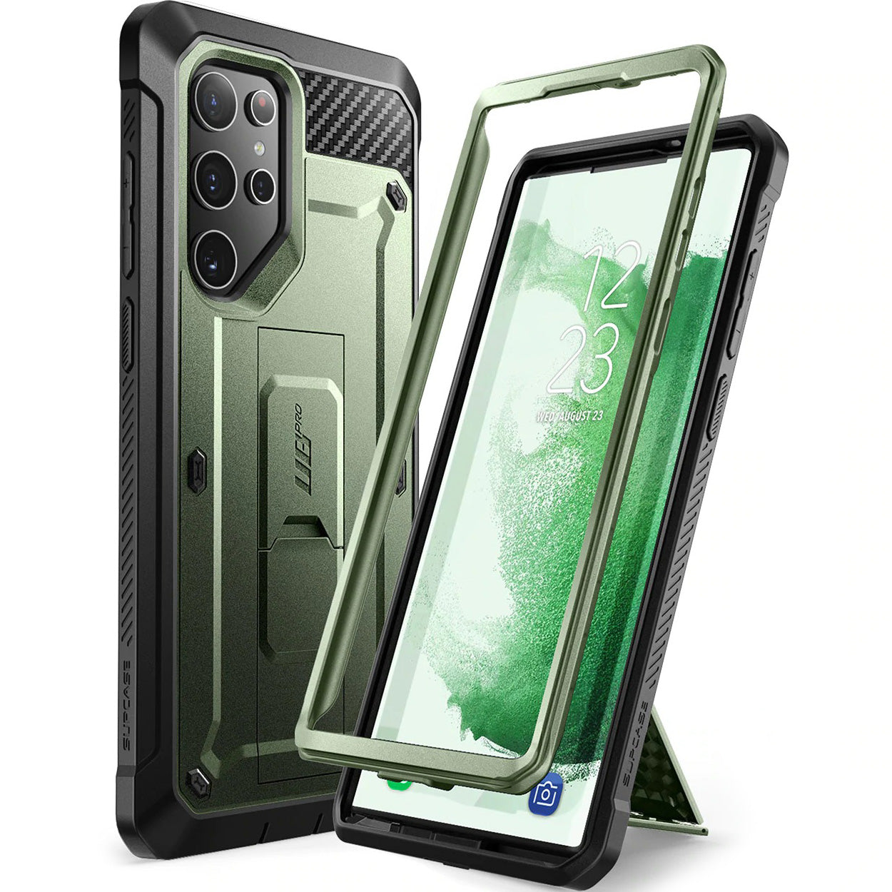 Schutzhülle Supcase UB Pro noSP für Galaxy S22 Ultra 5G, Grün