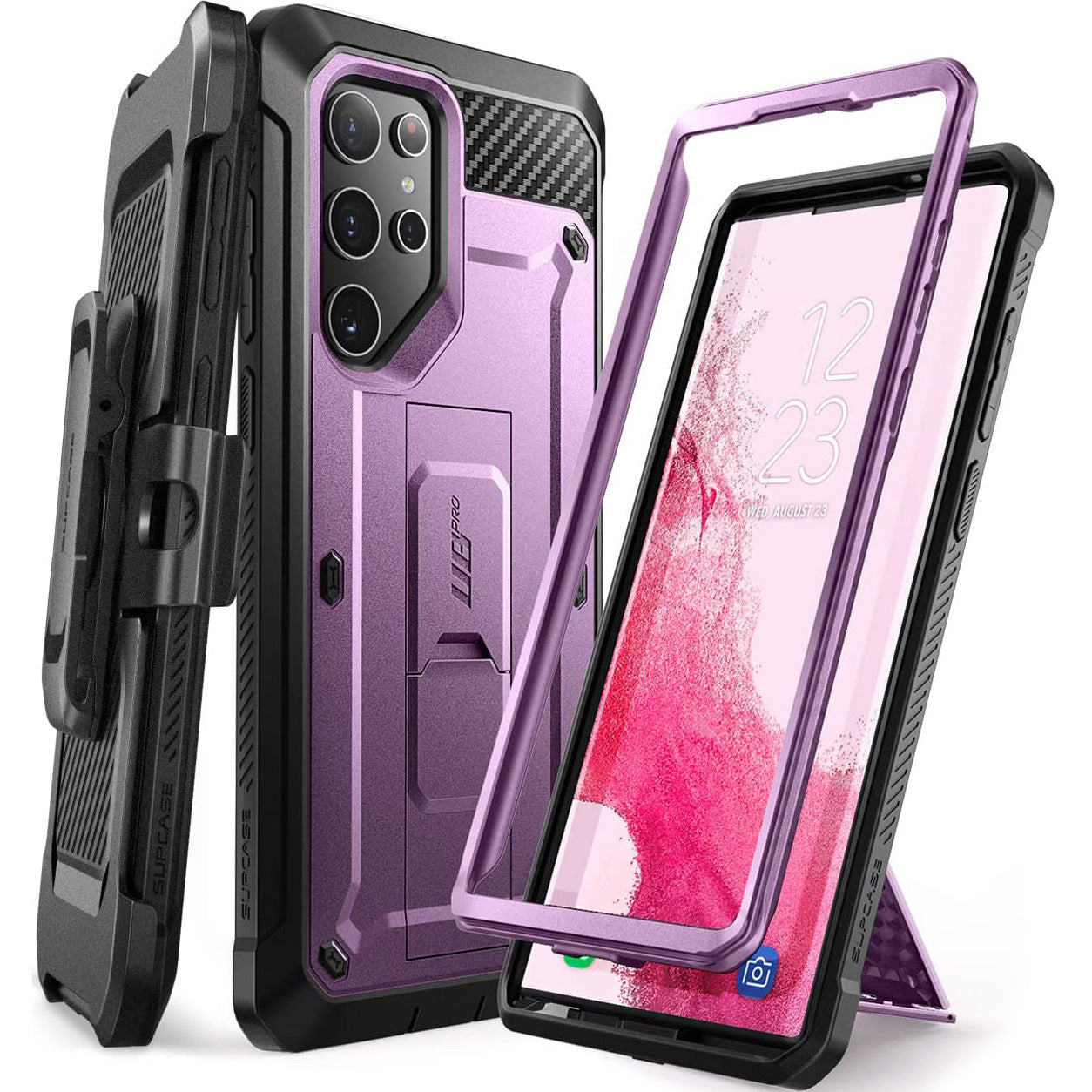 Schutzhülle Supcase UB Pro noSP für Galaxy S22 Ultra 5G, Violett